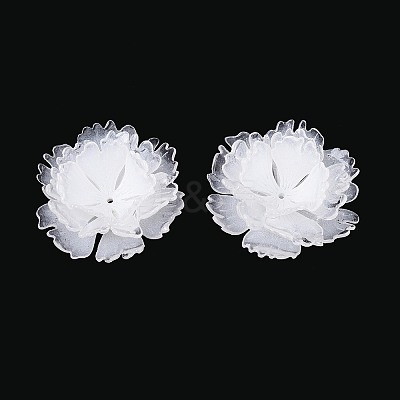 Heat Shrink Acrylic Bead Caps OACR-N155-02A-1