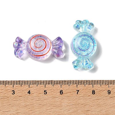Transparent Resin Imitation Food Cabochons RESI-F078-01-1
