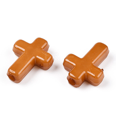 Opaque Acrylic Beads SACR-436-C39-1