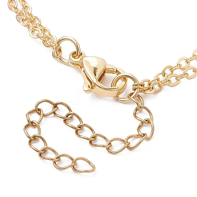 Brass Macrame Pouch Braided Gemstone Holder Bracelet Making BJEW-JB09645-01-1