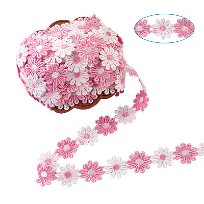 Colorful Polyester Lace Trim OCOR-TA0001-34C-1