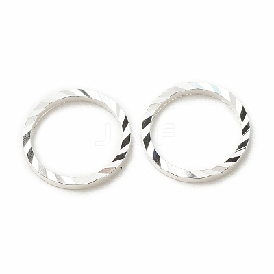 Brass Linking Rings KK-F831-018C-S-RS-1