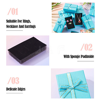 12Pcs Paper Storage Gift Boxes CON-TA0001-08A-1