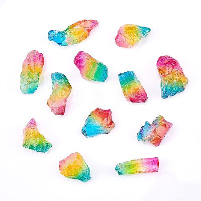 Natural Quartz Crystal Beads G-NB0001-12-1