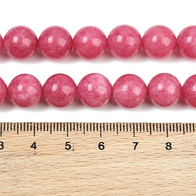 Dyed Natural White Jade Beads Strands GG-CBAD029-A10-10mm-1