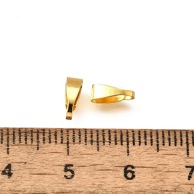 Brass Snap on Bails KK-M029-02G-1