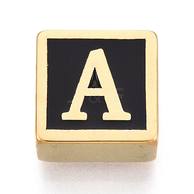 304 Stainless Steel Black Enamel Square Spacer Bars STAS-T073-58A-G-1