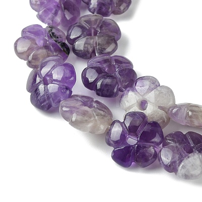 Natural Amethyst Beads Strands G-H023-B08-01-1