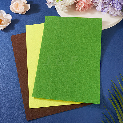 9 Sheets 3 Colors Non-Woven Fabric DIY-TA0013-43A-1