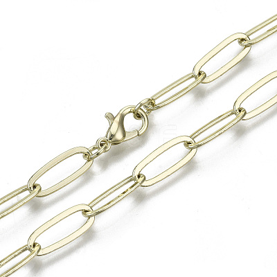 Brass Paperclip Chains MAK-S072-13A-14KC-1