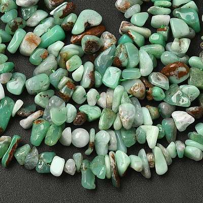 Natural Chrysoprase Beads Strands G-G0004-D01-A-1