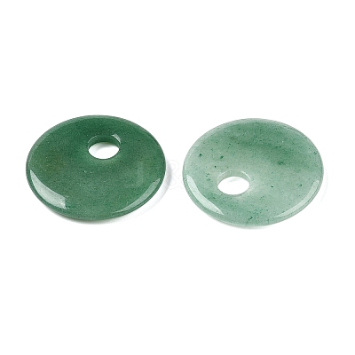 Natural Green Aventurine Pendants G-T138-177A-1