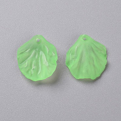Transparent Frosted Acrylic Pendants MACR-S371-01A-733-1