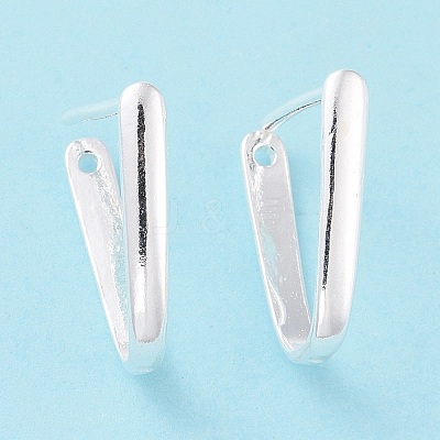 925 Sterling Silver Ice Pick Pinch Bails STER-D035-23S-03-1
