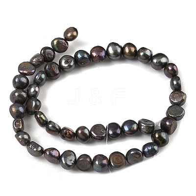 Natural Cultured Freshwater Pearl Beads Strands LS-PEAR-P250214-S-1