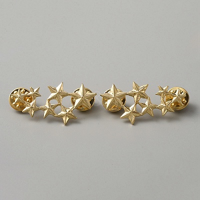 Alloy Star Brooch JEWB-WH0026-29LG-1