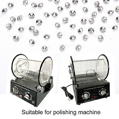 201 Stainless Steel Polished Beads STAS-WH0022-06P-03-1