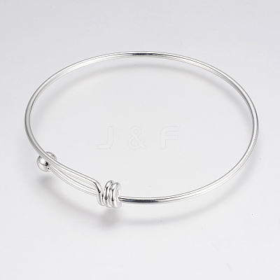 Adjustable Brass Bangles LS-BJEW-P148-03-1