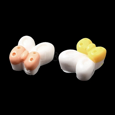 Cartoon Opaque Resin Cabochons RESI-C039-02H-1