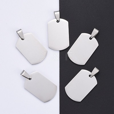 Tarnish Resistant 304 Stainless Steel Big Pendants STAS-I140-19H-S-1