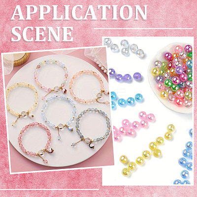 Transparent Acrylic Beads MACR-SP0001-28A-01-1