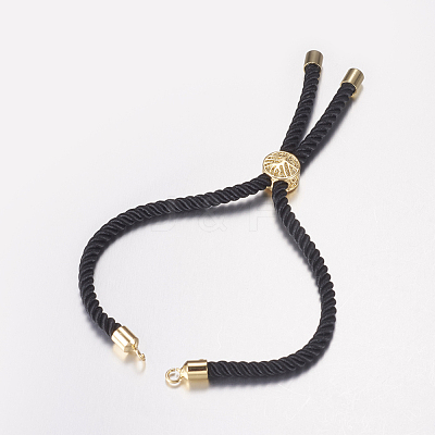 Nylon Twisted Cord Bracelet Making MAK-F019-04G-1