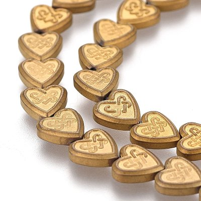 Non-magnetic Synthetic Hematite Beads Strands G-O191-05A-1