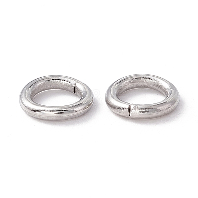 Non-Tarnish 304 Stainless Steel Open Jump Rings X-STAS-C040-01E-P-1