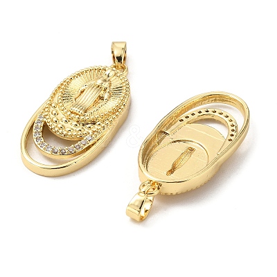 Brass Pendants KK-G533-22G-1