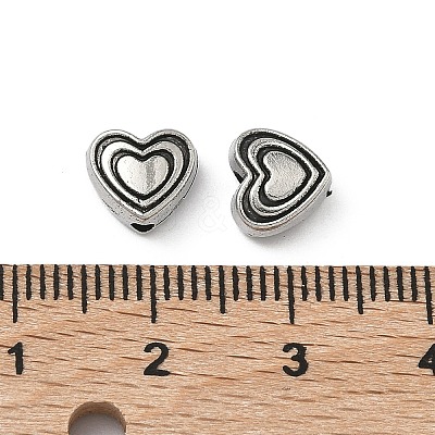 Tibetan Style Alloy Beads PALLOY-P317-08AS-1