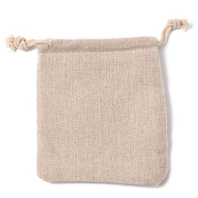 Cotton Packing Pouches Drawstring Bags X-ABAG-R011-10x12-1