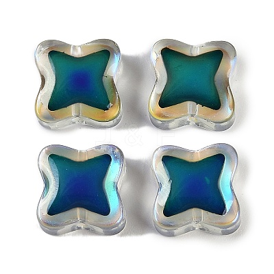 Two Tone Glass Mood Beads GLAA-Z007-08A-1