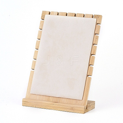 Bamboo Necklace Display Stand NDIS-E022-03-1