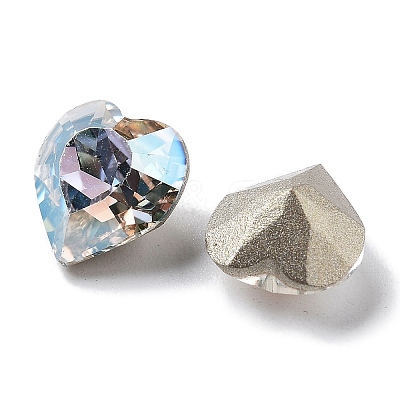 K9 Glass Rhinestone Cabochons GLAA-H034-02B-1