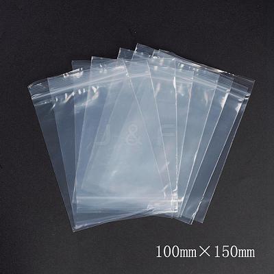 Plastic Resealable Packaging Bags OPP-G001-F-10x15cm-1