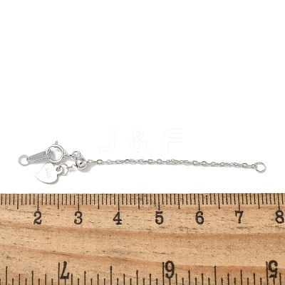 S925 Sterling Silver Chain Extender STER-R003-06P-1