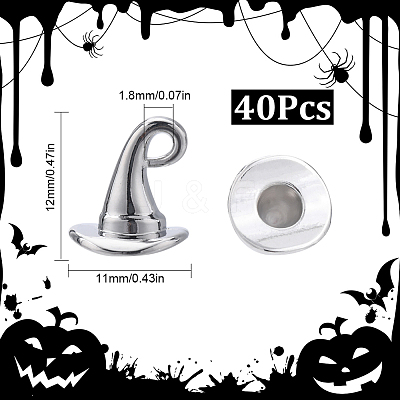 40Pcs Alloy Pendants FIND-SC0006-76P-1