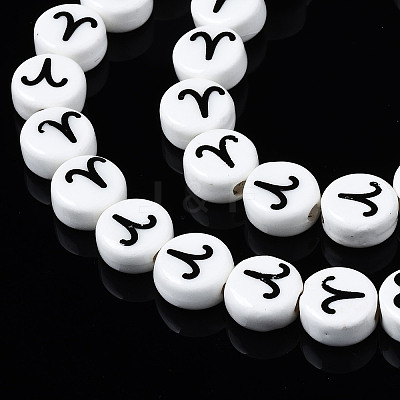 Handmade Porcelain Ceramic Beads Strands PORC-S502-032A-1