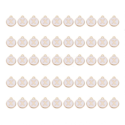 Golden Plated Alloy Charms ENAM-SZ0001-25A-X-1