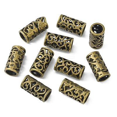 Tibetan Style European Beads MLF11569Y-NF-1