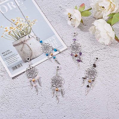 Alloy European Dangle Charms PALLOY-PH0001-25AS-WH-1