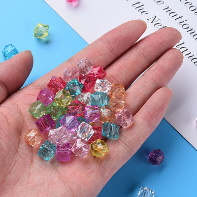 Transparent Acrylic Beads MACR-S373-51B-1