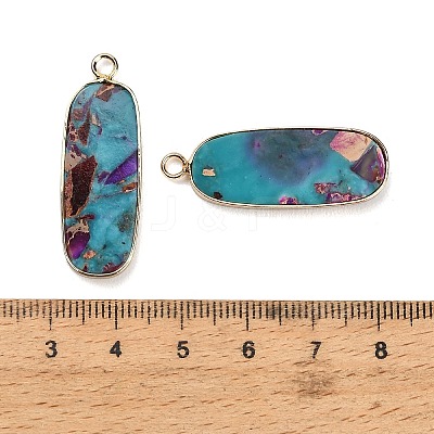 Dyed Synthetic Imperial Jasper Pendants GG-CBAA20A-05G-07-1