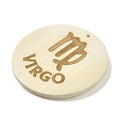 Wood Pendants WOOD-K011-01F-1