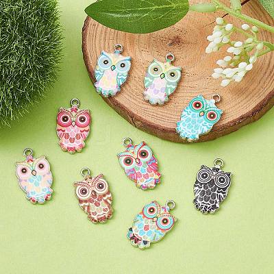 Printed Alloy Pendants ENAM-YW0003-31-1