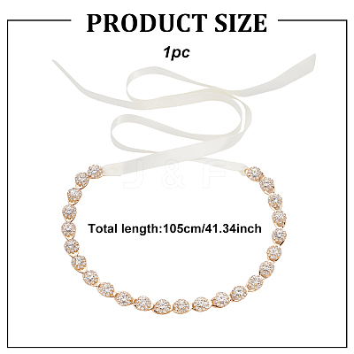 Wedding Bridal Headbands Hair Vine DIY-WH0430-582-1