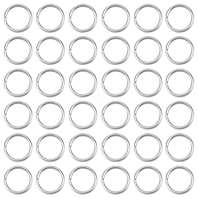 304 1000pcs Stainless Steel Open Jump Rings STAS-SP0001-71B-1