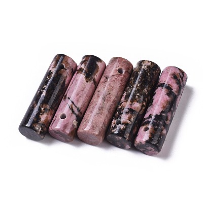 Natural Rhodonite Pendants G-K297-A04-1