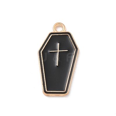 Alloy Enamel Pendants ENAM-A008-45G-KCG-1