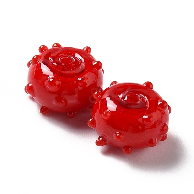 Handmade Bumpy Lampwork Beads LAMP-E023-06A-1
